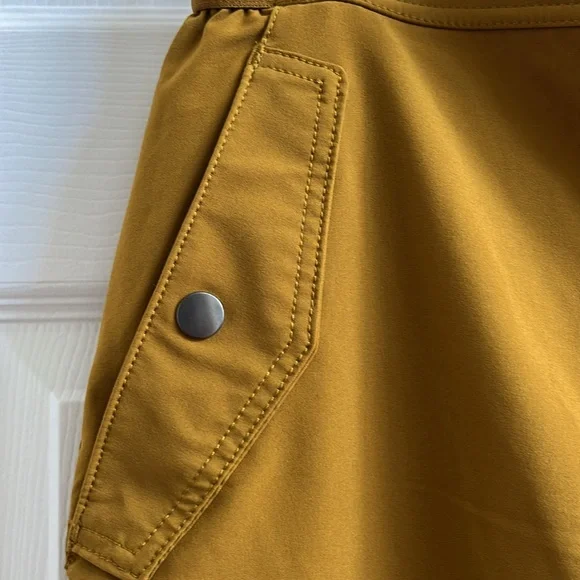 Women's Mustard Shorts - Picture 3 of 8